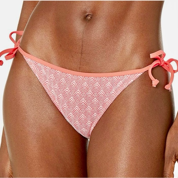 Body Glove Side Tie Sz S or L Orange 🍊 Print Bikini Bottom NWT - Picture 1 of 8